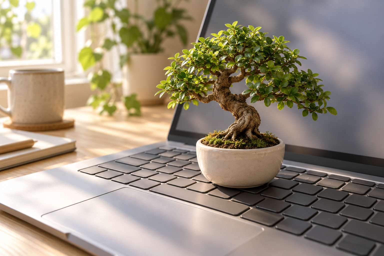 Editorial illustration about PrismML squeezes a 27B Qwen reasoning model into 5.9 GB with its Bonsai 2 release.